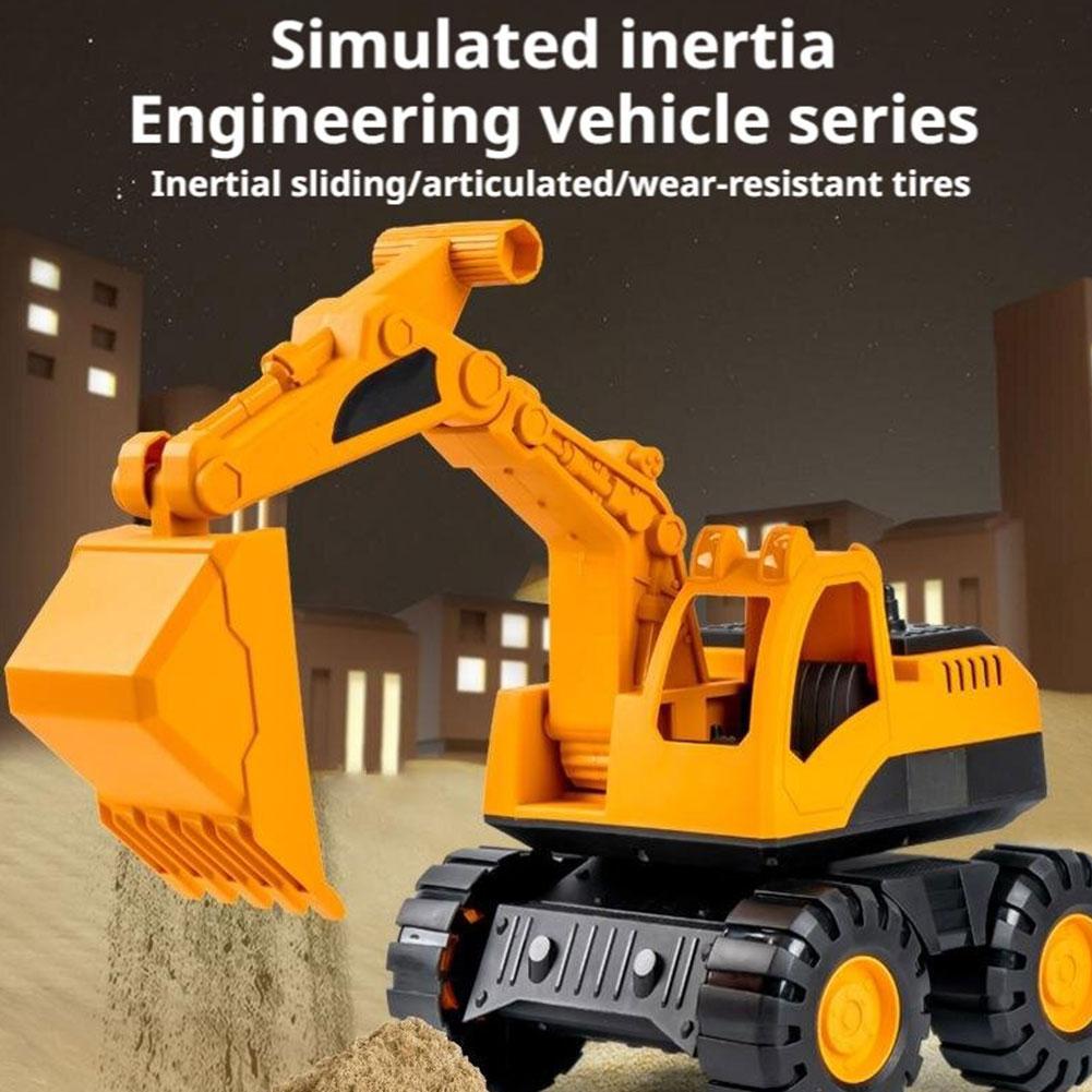 Kids Toys Jcb - Big Inertia Engineering Toy Truck for