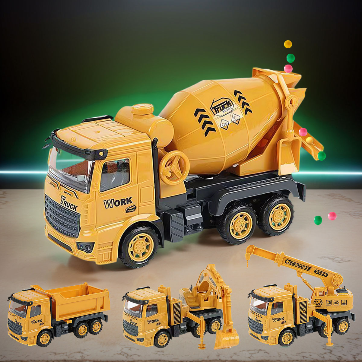 Kids Toys Jcb - 1 PCS Engineering Vehicle Toy for