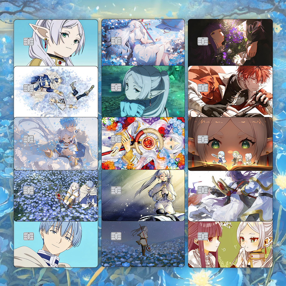 Kids Toys Jcb - Anime Credit Card Skin Sticker Frieren
