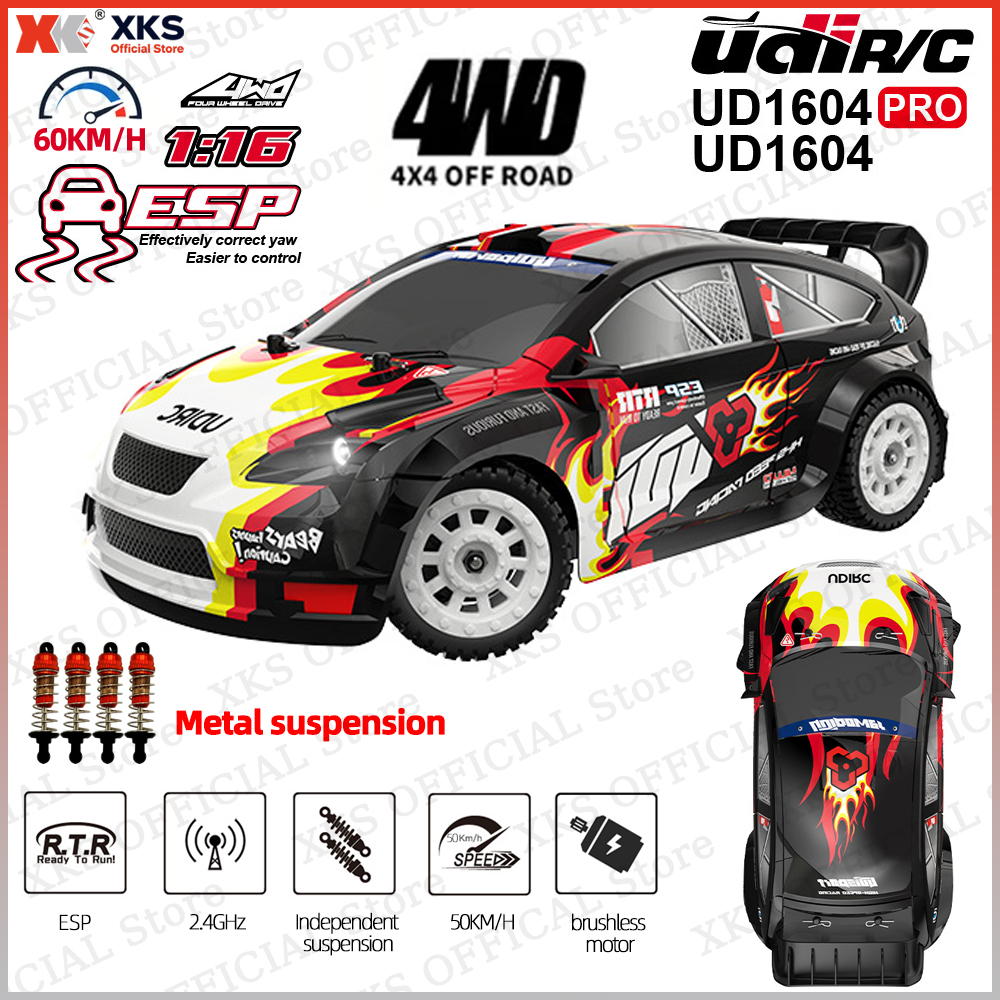 Kids Toys Under $20 - XKS UDIRC 1604/1604Pro 1/16 4WD Brushless