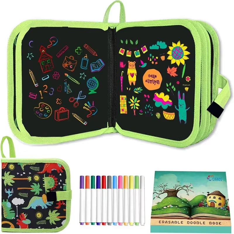 Kids Toys Quad - Colored Graffiti Book Kids Drawing Board
