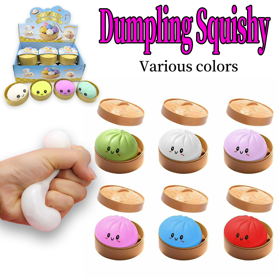 Kids Toys Kitchen Set - New Dumpling Squishies Blind Box Soft