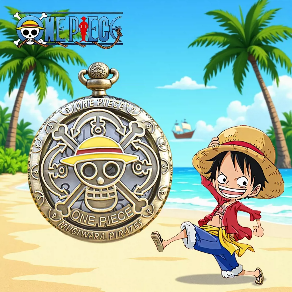 Kids Toys Supplier - New Cartoon One Piece Pocket Watch