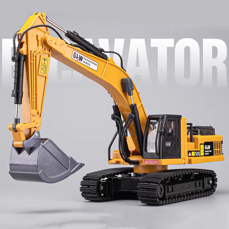 Kids Toys Jcb - Excavator Classic Alloy+Plastic Diecast Toys Model