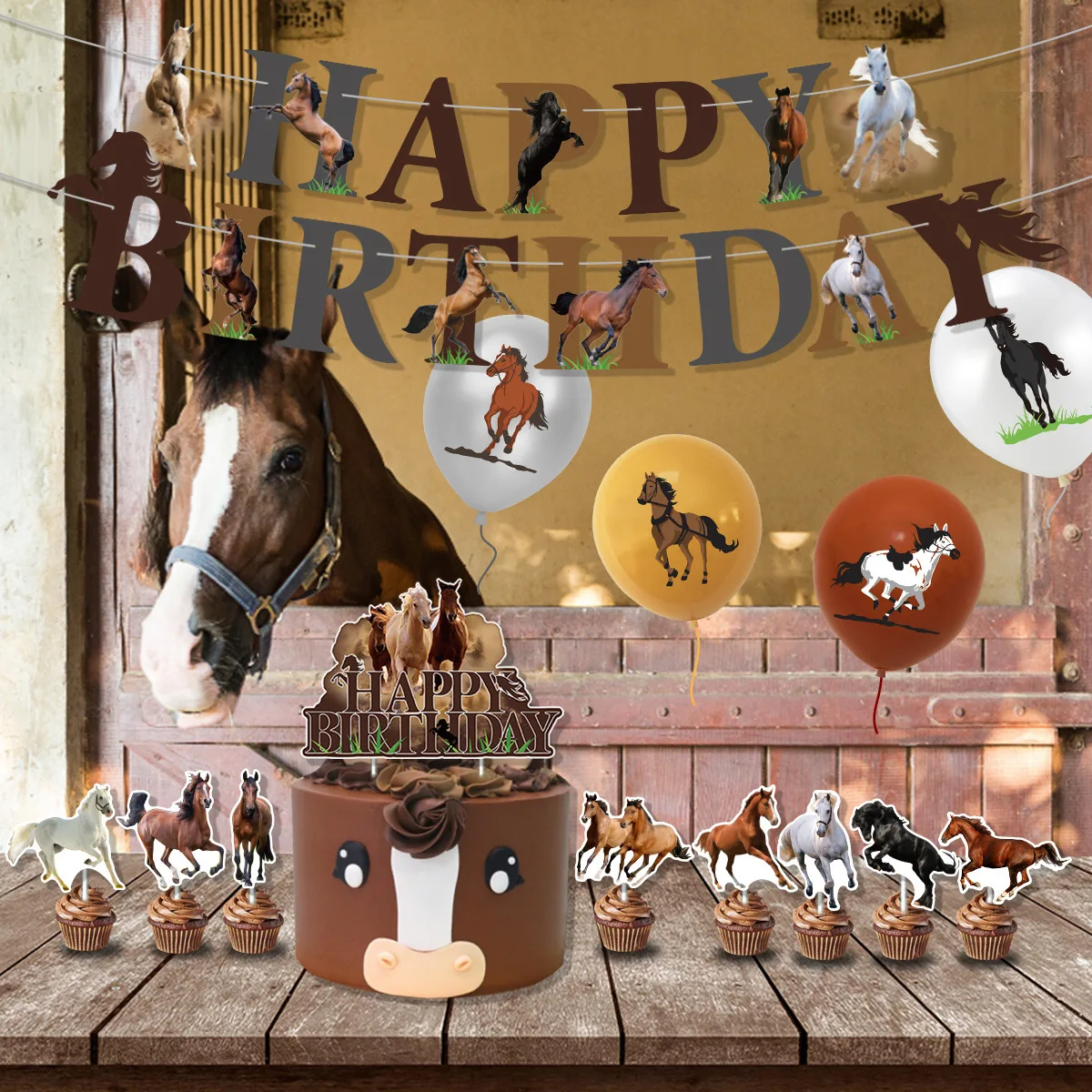 Horse Racing Birthday Party De - Kids Toys Horse บทวิจารณ์และราคา