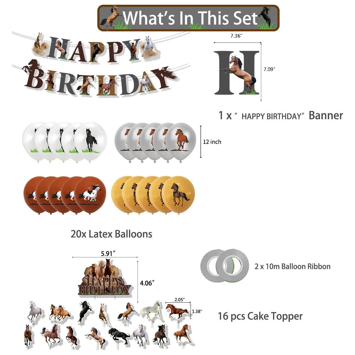 Horse Racing Birthday Party De - Kids Toys Horse บทวิจารณ์และราคา
