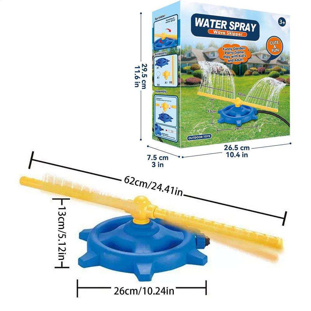 360 Degree Water Sprinkler Rot - Kids Yard Toys บทวิจารณ์และราคา