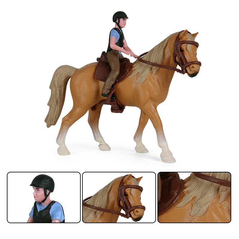 1Set Simulation Animals Horse  - Kids Toys Horse บทวิจารณ์และราคา