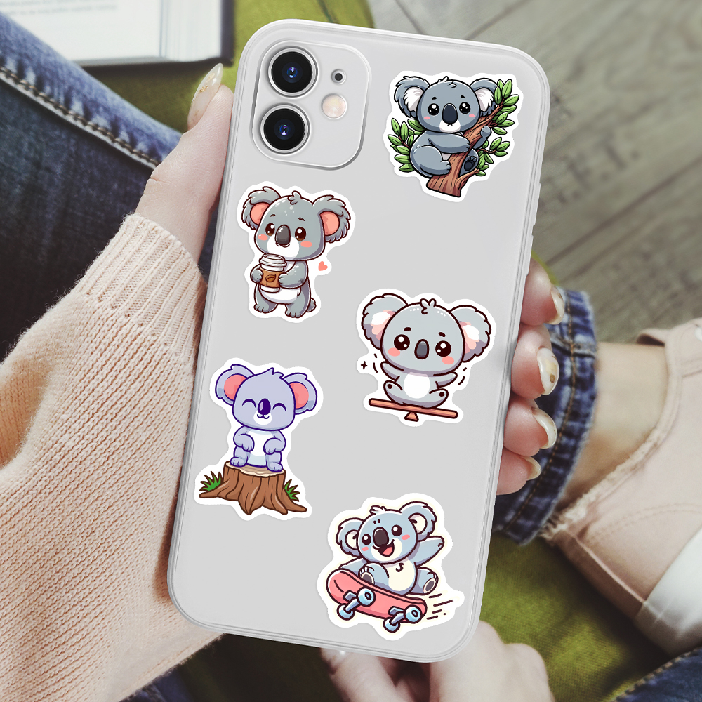 Cartoon Koala Animal Stickers  - Kids Toys Laptop บทวิจารณ์และราคา