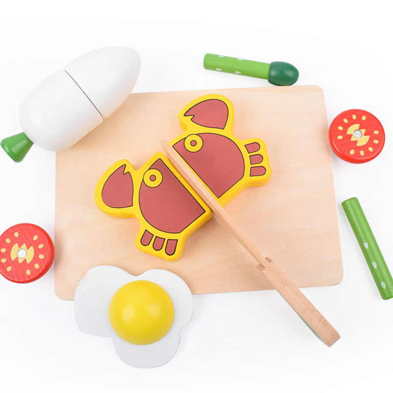 1PCS Wooden Toy Magnetic Cutti - Kids Toys Kitchen Set บทวิจารณ์และราคา