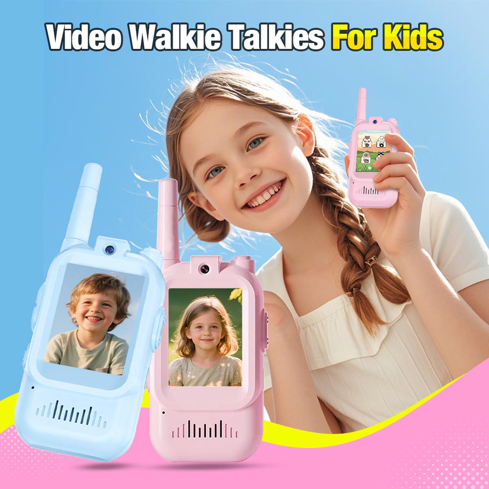 Kids Rechargeable Video Walkie - Kids Toys Videos บทวิจารณ์และราคา