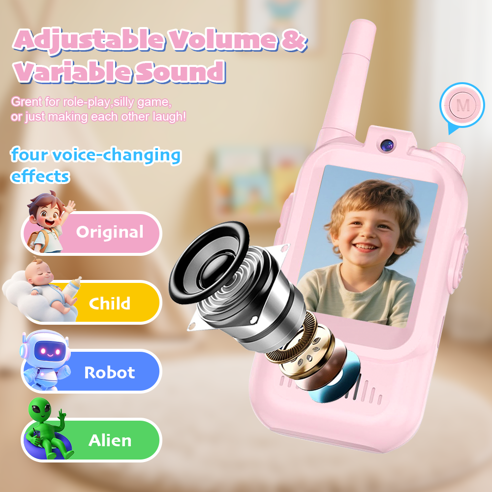 Kids Rechargeable Video Walkie - Kids Toys Videos บทวิจารณ์และราคา