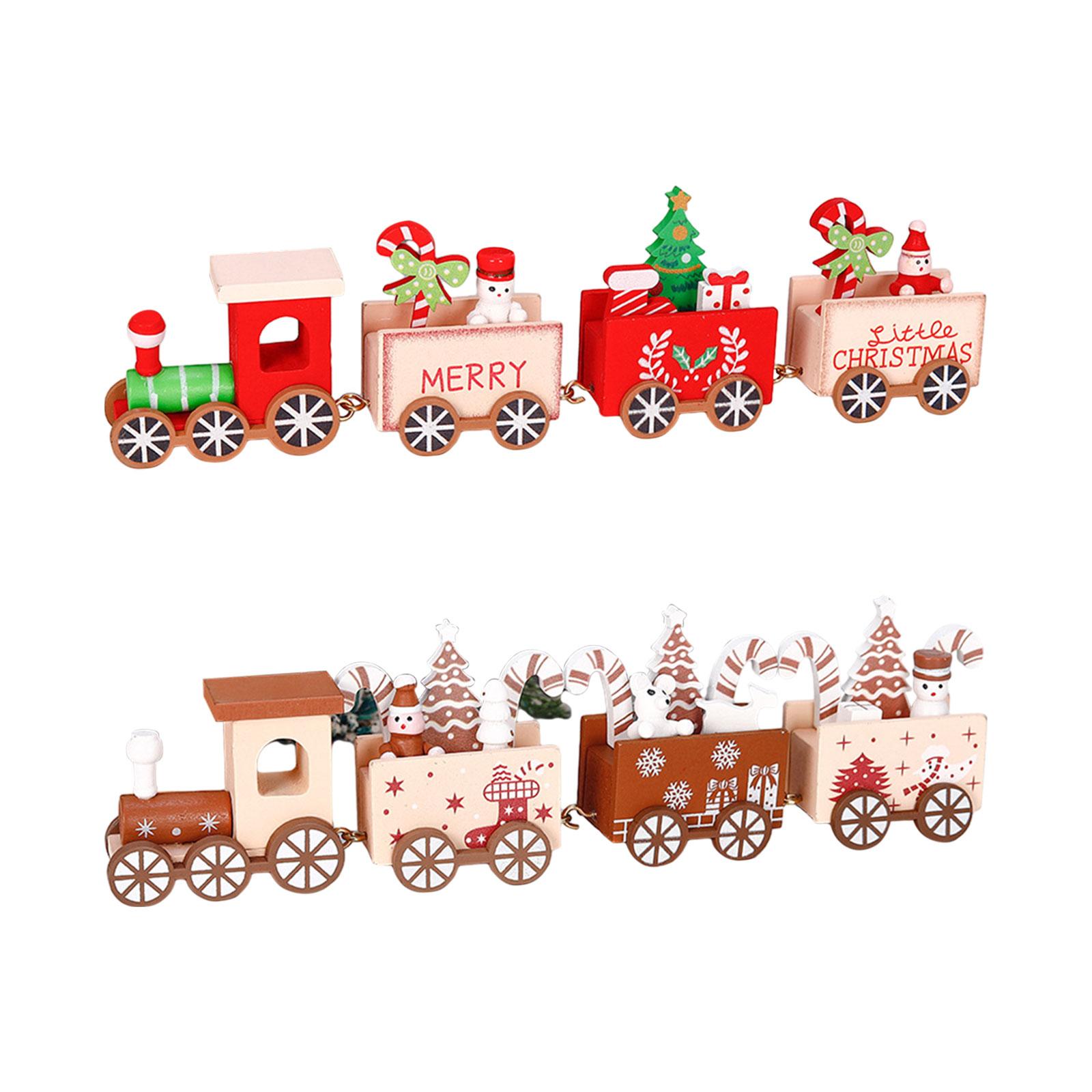Wooden Train Christmas Ornamen - Top Kids Xmas Toys บทวิจารณ์และราคา