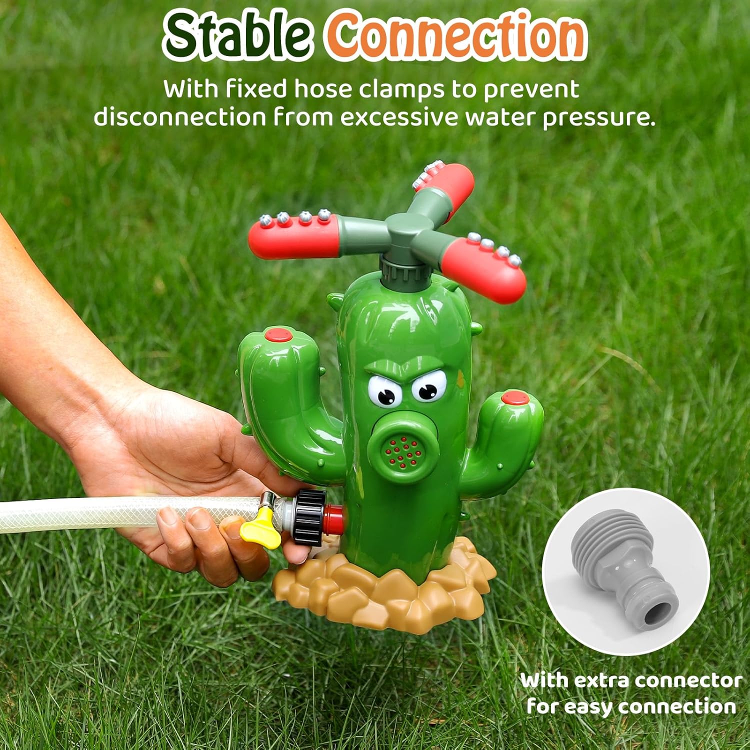 Water Spray Toy Cactus Sprinkl - Kids Yard Toys บทวิจารณ์และราคา