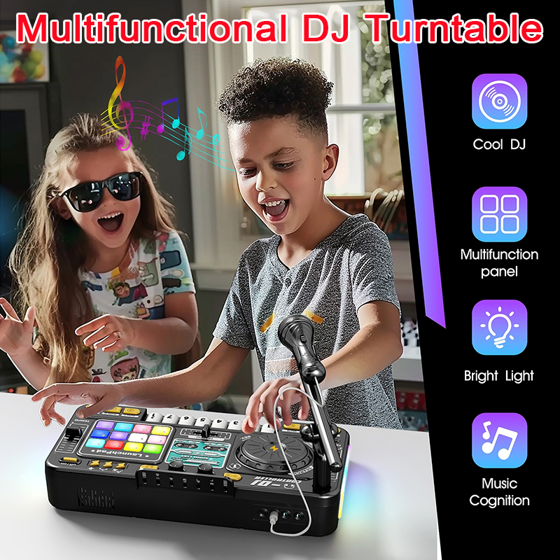 Multifunctional Kid DJ Turntab - Kids Toys Bd บทวิจารณ์และราคา