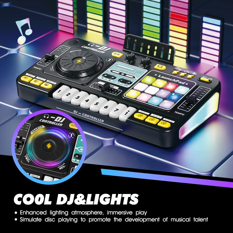 Multifunctional Kid DJ Turntab - Kids Toys Bd บทวิจารณ์และราคา