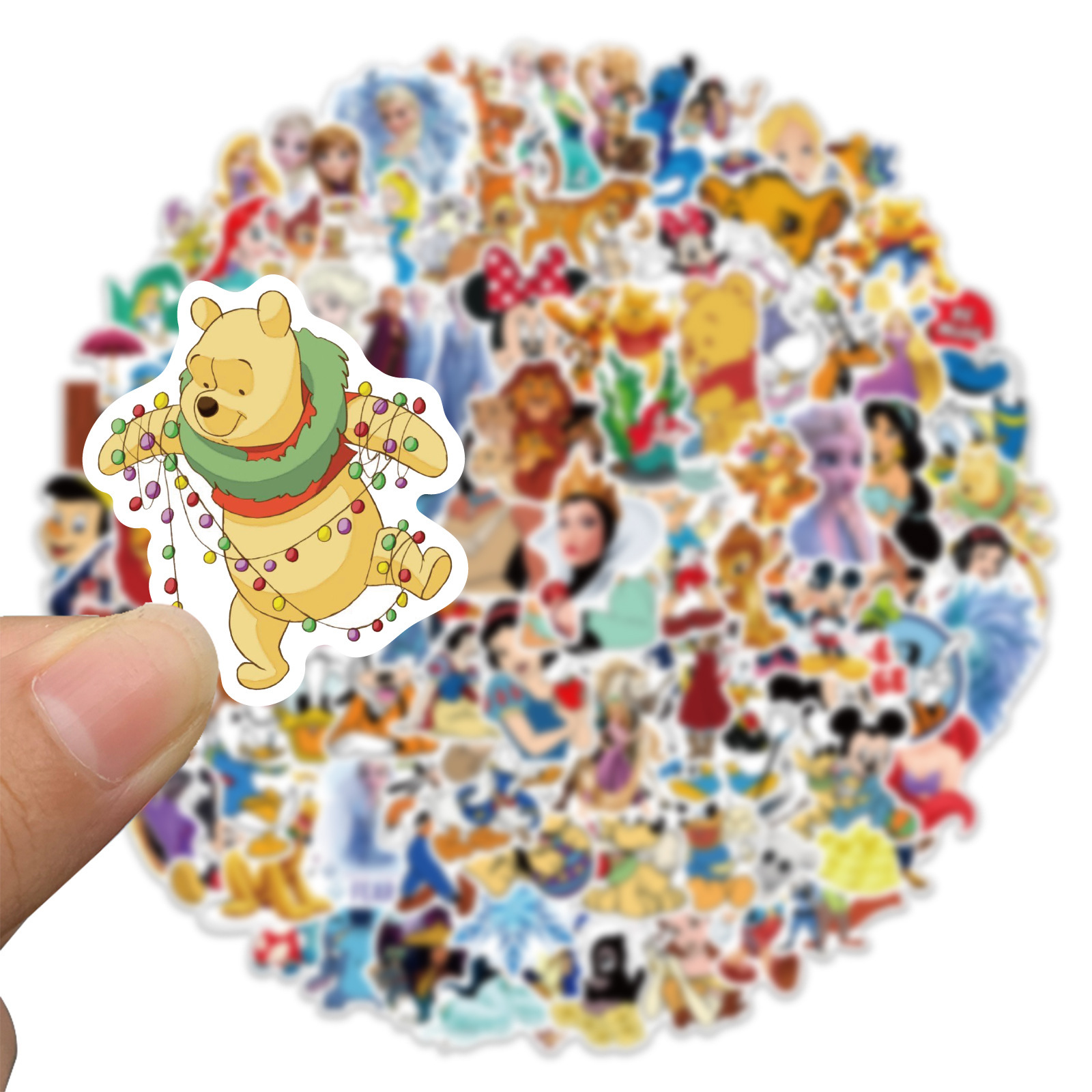 100PCS  Cute Mix Cartoon Anima - Kids Toys Laptop บทวิจารณ์และราคา