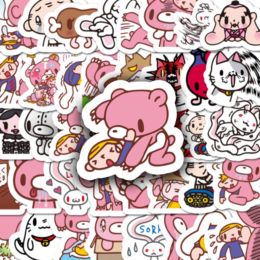 40pcs Cartoon Gloomy Bear & CH - Kids Toys Laptop บทวิจารณ์และราคา