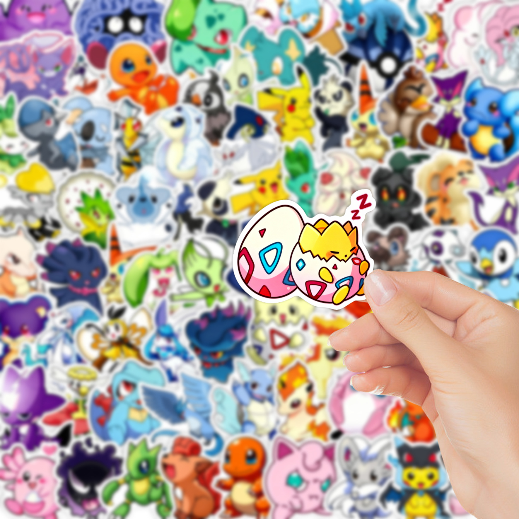 100/200pcs Pokemon Anime Stick - Kids Toys Laptop บทวิจารณ์และราคา