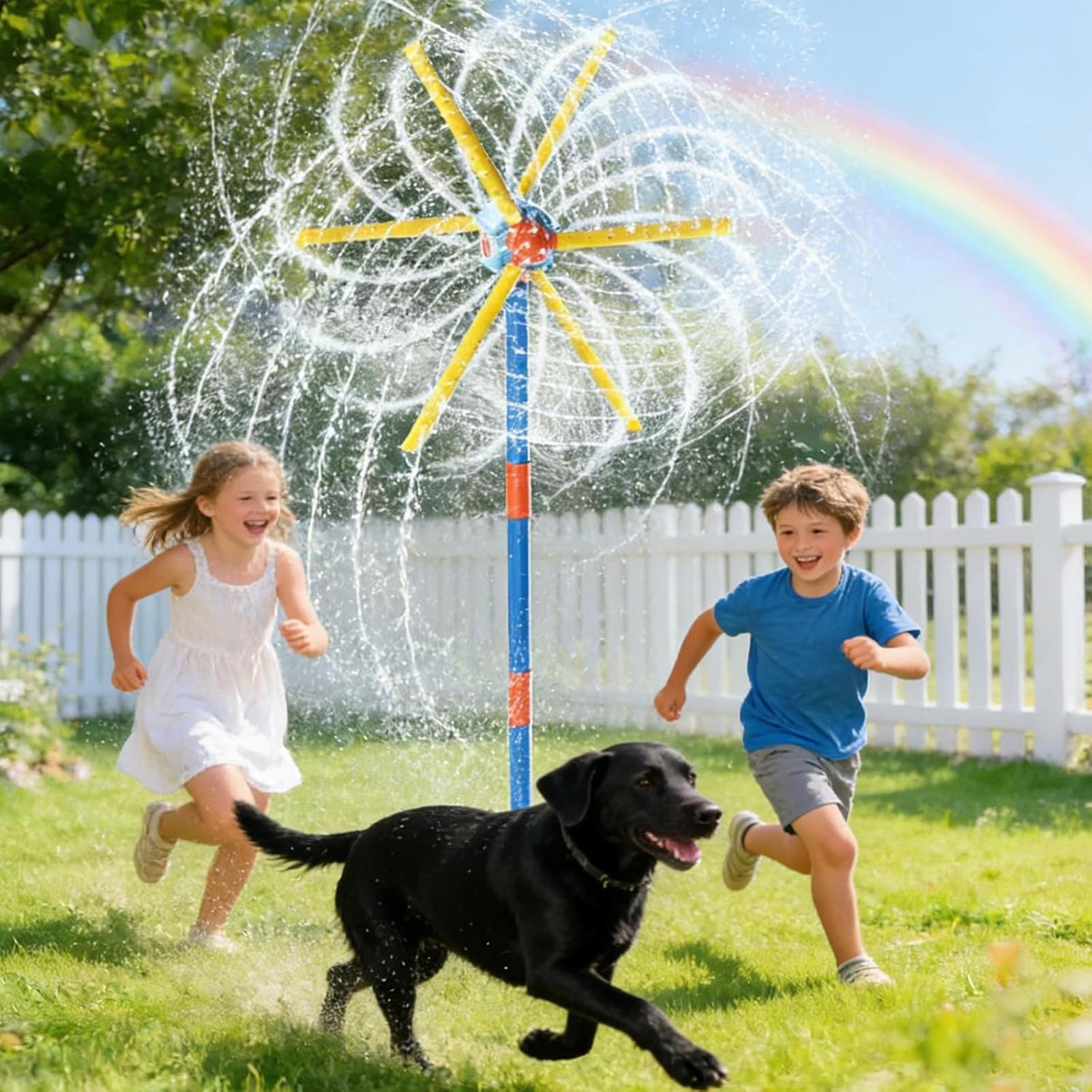 Kids Sprinkler Windmill Fun Sp - Kids Yard Toys บทวิจารณ์และราคา