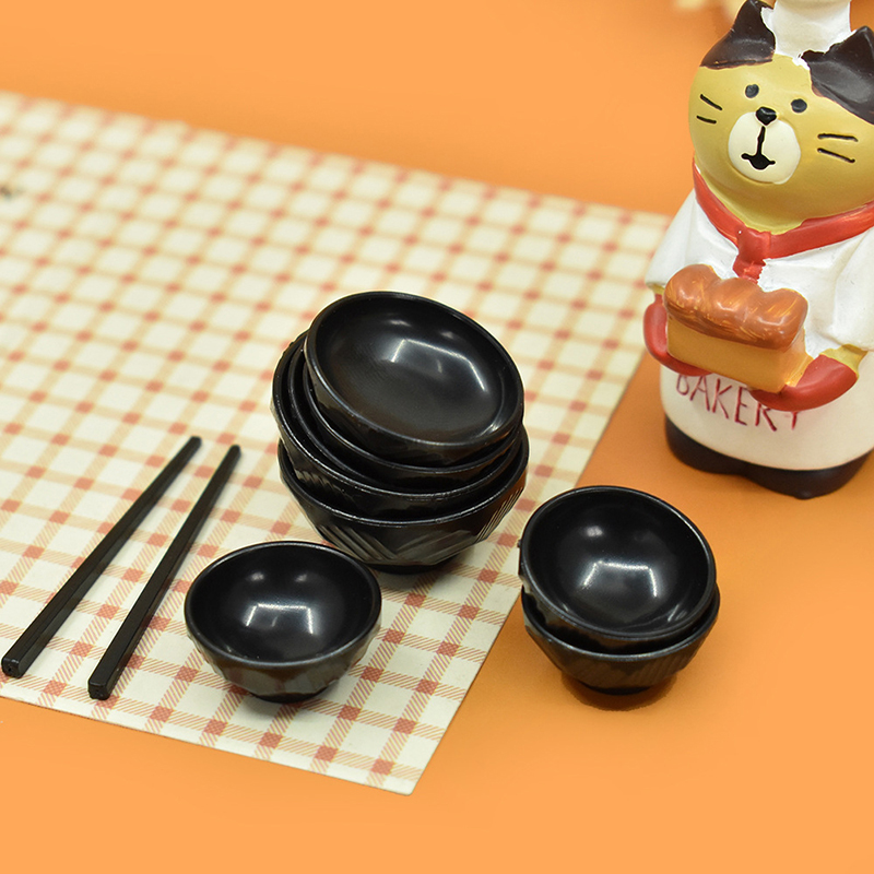 1 set 1:6 1:12 Dollhouse Minia - Kids Toys Kitchen Set บทวิจารณ์และราคา