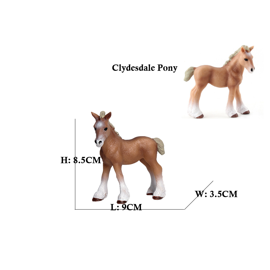 Horse Figurines Shire Arabian  - Kids Toys Horse บทวิจารณ์และราคา