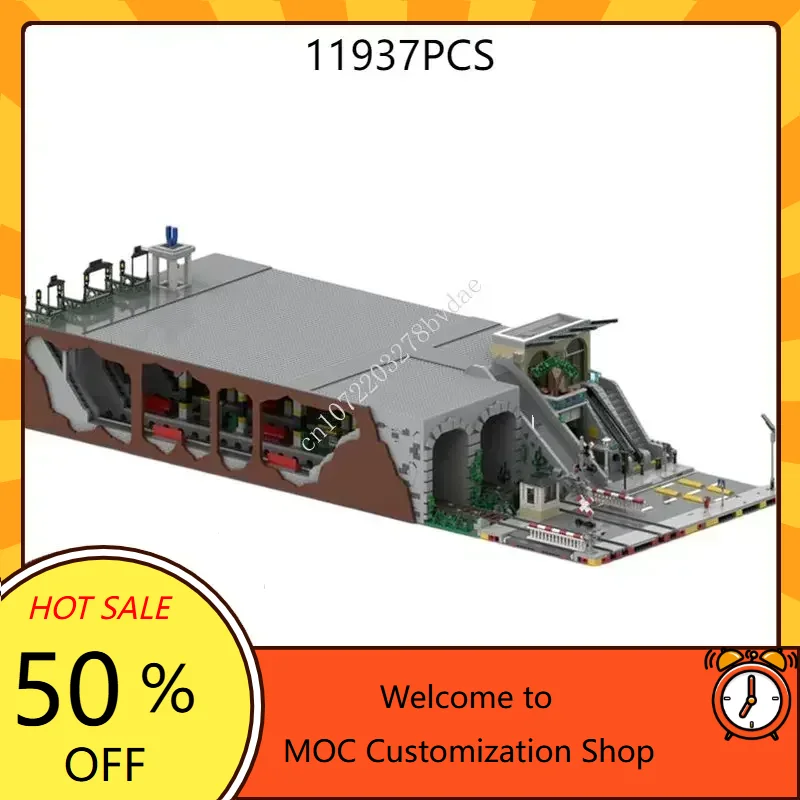 11937PCS Subway Station And Ma - Kids Toys Mall บทวิจารณ์และราคา