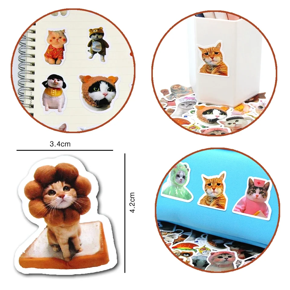 100/500/1000pcs Funny Cat Stic - Kids Toys Laptop บทวิจารณ์และราคา