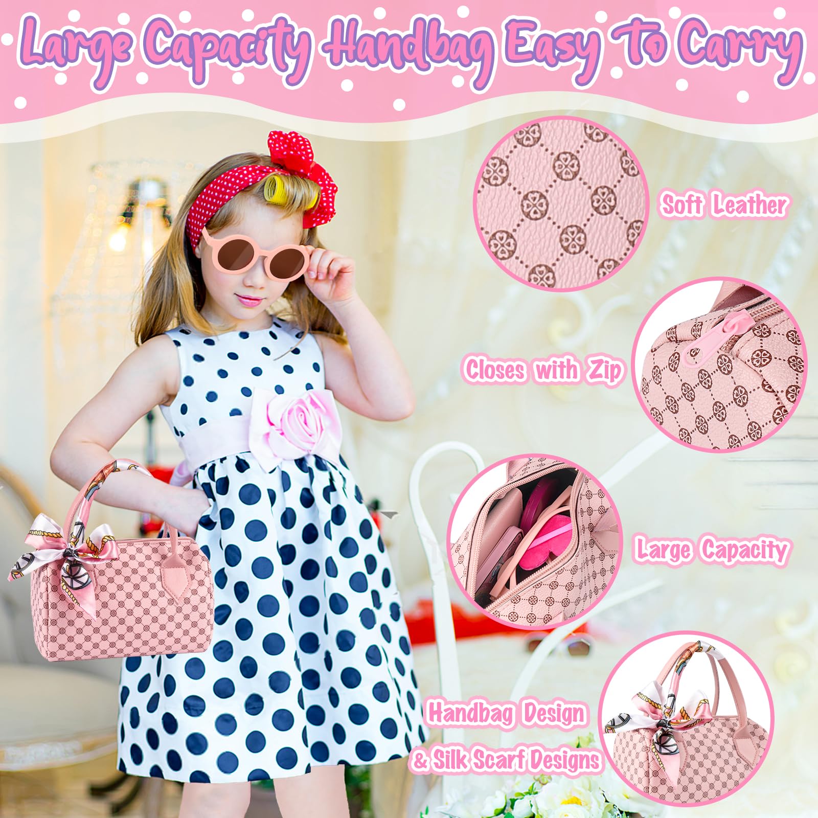 32PCS Play Purse Toddler Girls - Top Kids Xmas Toys บทวิจารณ์และราคา