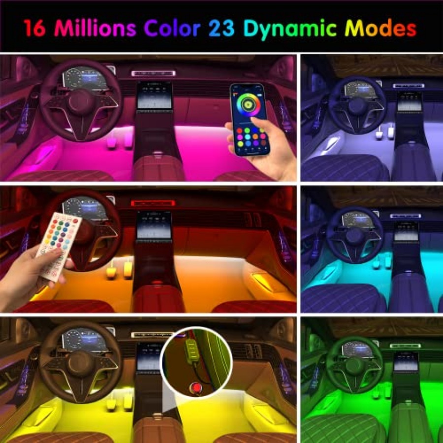 Interior Car Lights Car Access - Remote Control Car บทวิจารณ์และราคา