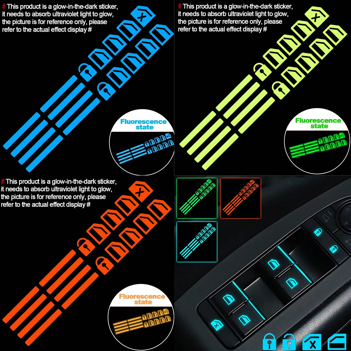 18pcs Car Window Control Butto - Remote Control Car บทวิจารณ์และราคา