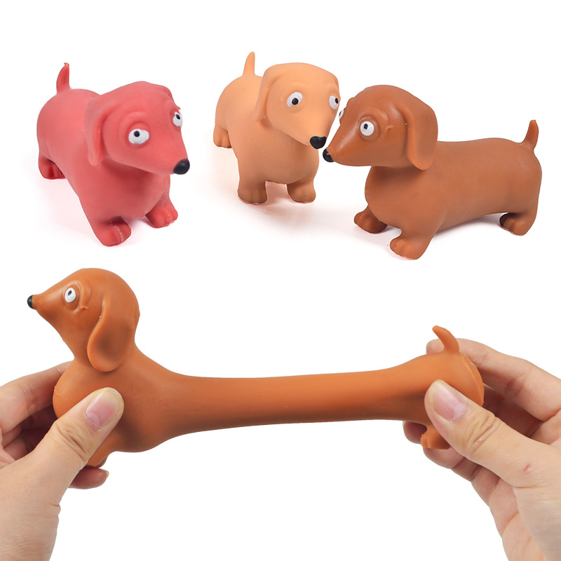 Creative Sausage Dog Pinch Mus - Kids Toys Dog บทวิจารณ์และราคา