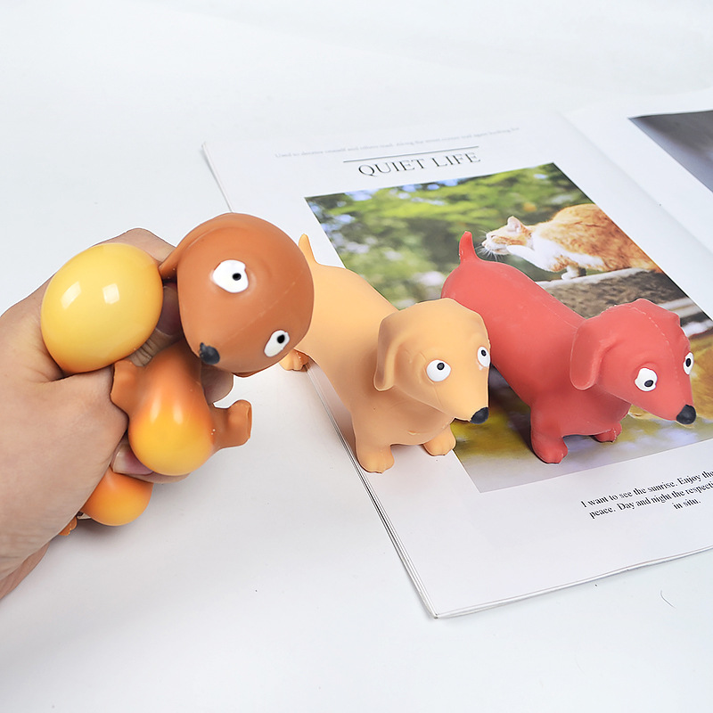 Creative Sausage Dog Pinch Mus - Kids Toys Dog บทวิจารณ์และราคา