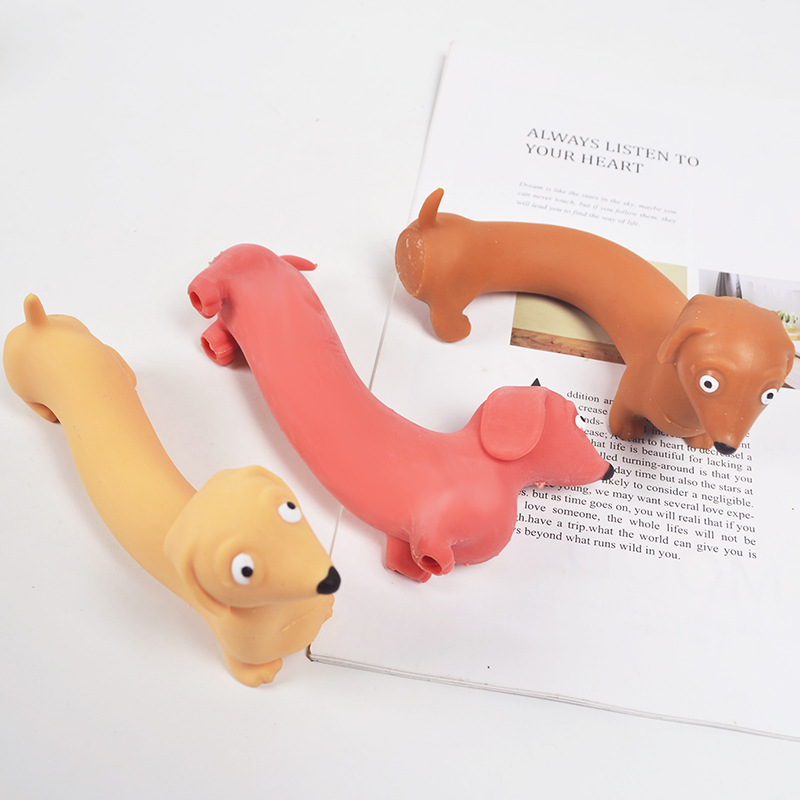 Creative Sausage Dog Pinch Mus - Kids Toys Dog บทวิจารณ์และราคา