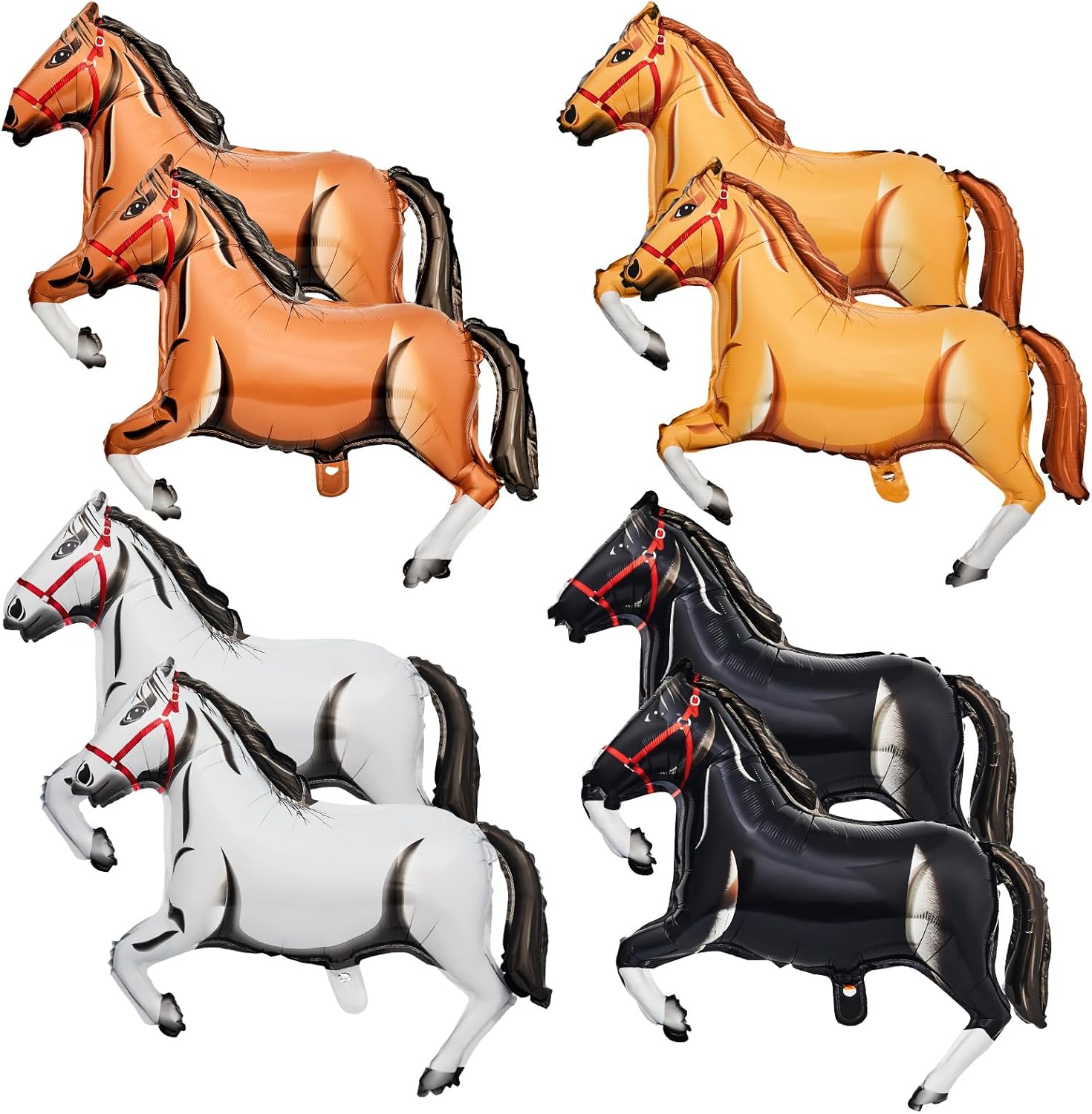 Horse Foil Balloon Western Cow - Kids Toys Horse บทวิจารณ์และราคา