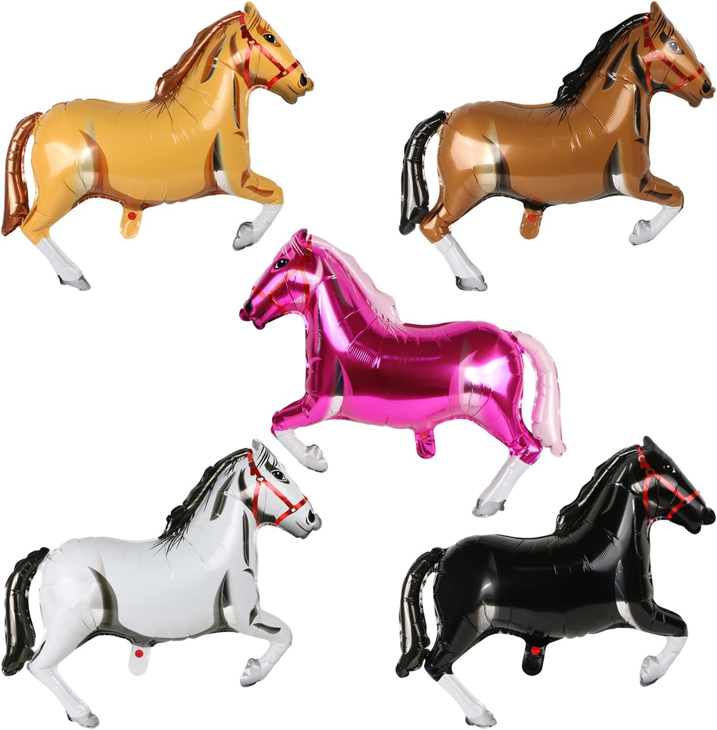 Horse Foil Balloon Western Cow - Kids Toys Horse บทวิจารณ์และราคา