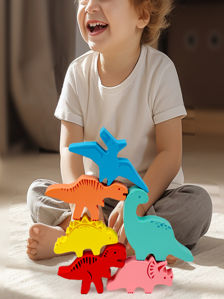 Wooden Balance Blocks Toys For - Kids Toys Videos บทวิจารณ์และราคา