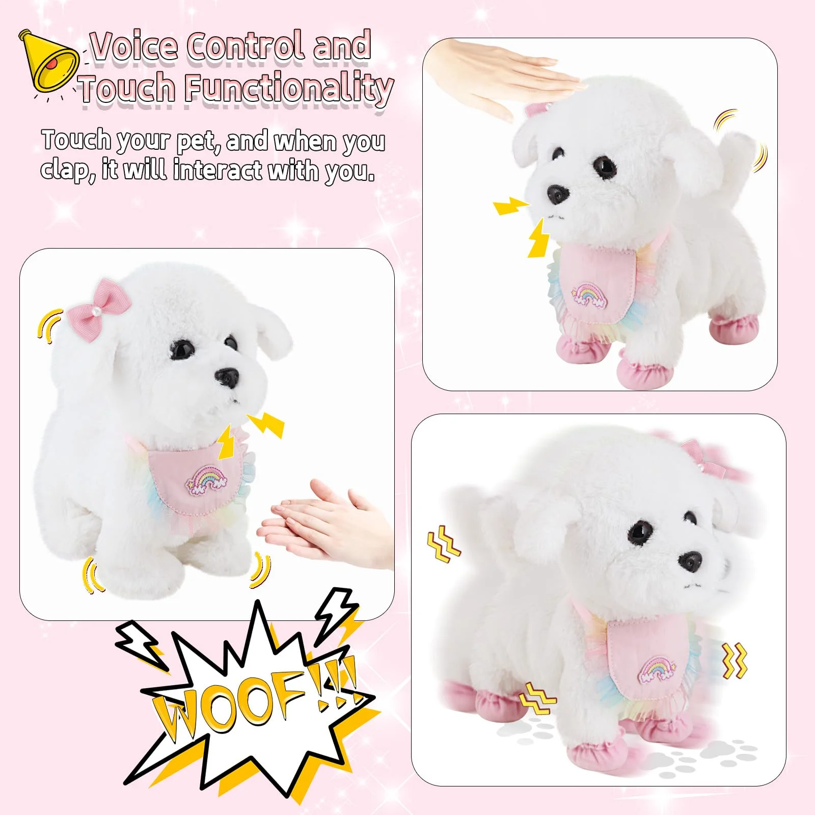 Interactive Walking Toy Dog fo - Kids Toys Dog บทวิจารณ์และราคา