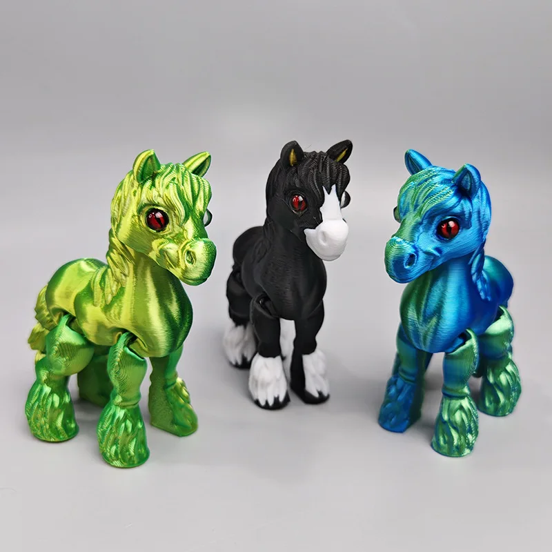 3D Printed Multi-joint Movable - Kids Toys Horse บทวิจารณ์และราคา