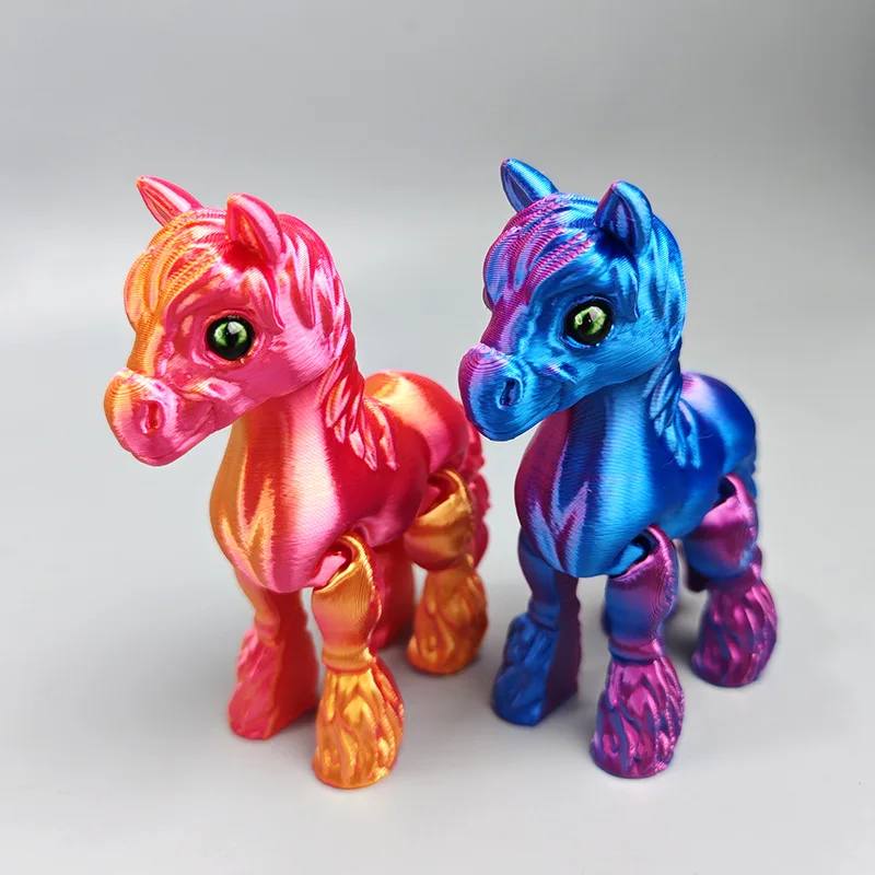 3D Printed Multi-joint Movable - Kids Toys Horse บทวิจารณ์และราคา