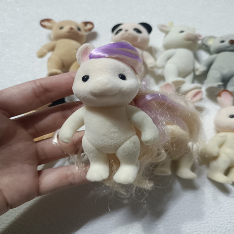 1PCS Forest Family Animal Figu - Kids Toys Dog บทวิจารณ์และราคา