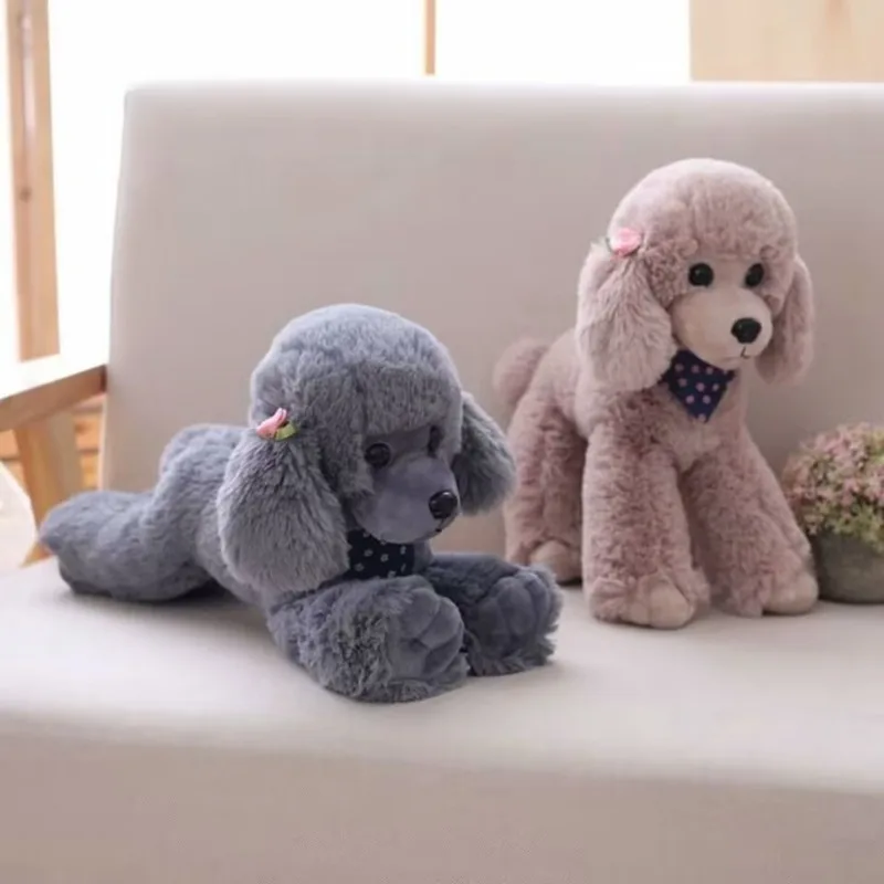 Cute poodle, simulation dog ha - Kids Toys Dog บทวิจารณ์และราคา