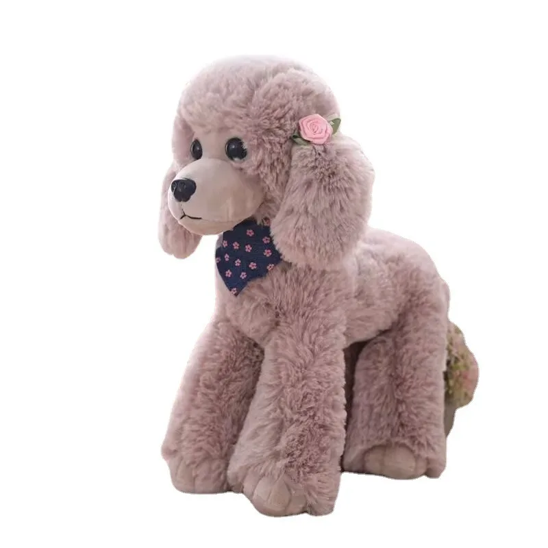 Cute poodle, simulation dog ha - Kids Toys Dog บทวิจารณ์และราคา