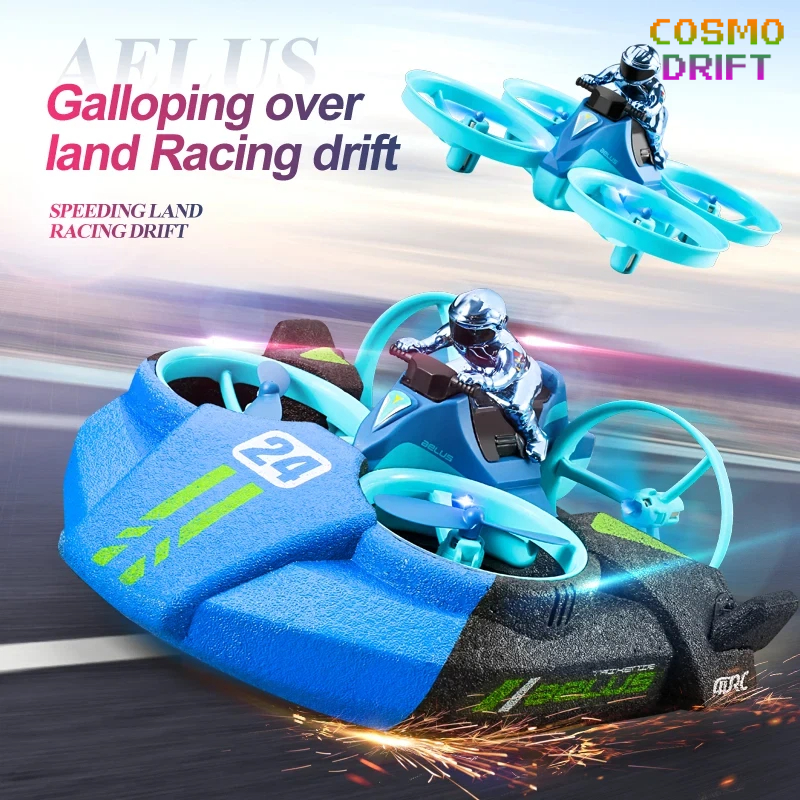 3-in-1 Land Air Sea RC Aircraf - Kids Toys Quad บทวิจารณ์และราคา