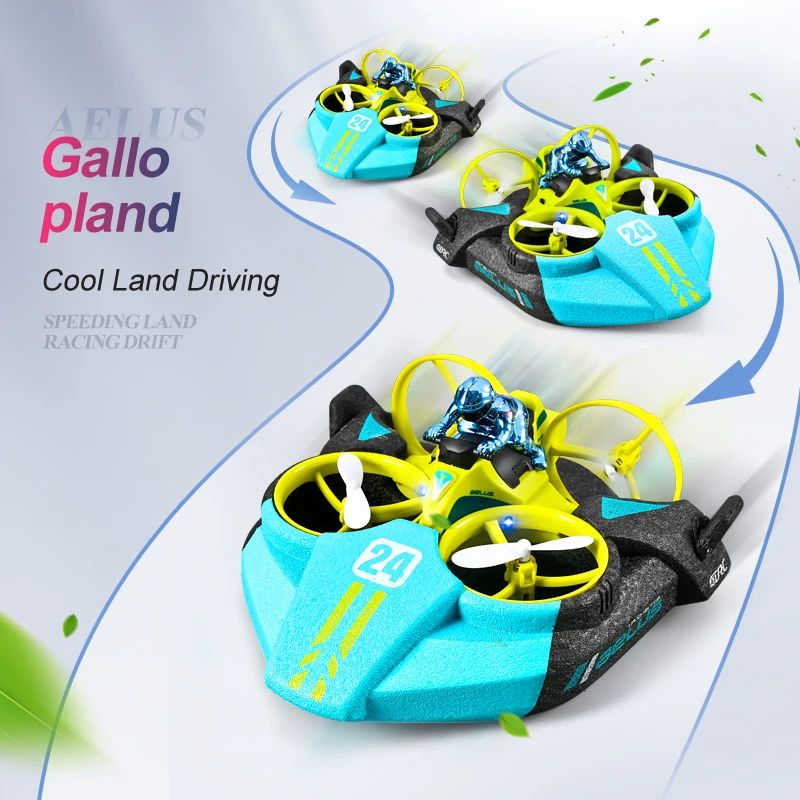 3-in-1 Land Air Sea RC Aircraf - Kids Toys Quad บทวิจารณ์และราคา