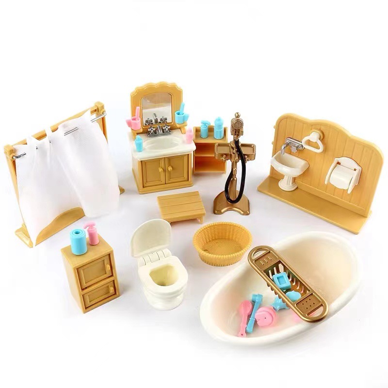 Dollhouse Miniature Gift box p - Kids Toys Kitchen Set บทวิจารณ์และราคา