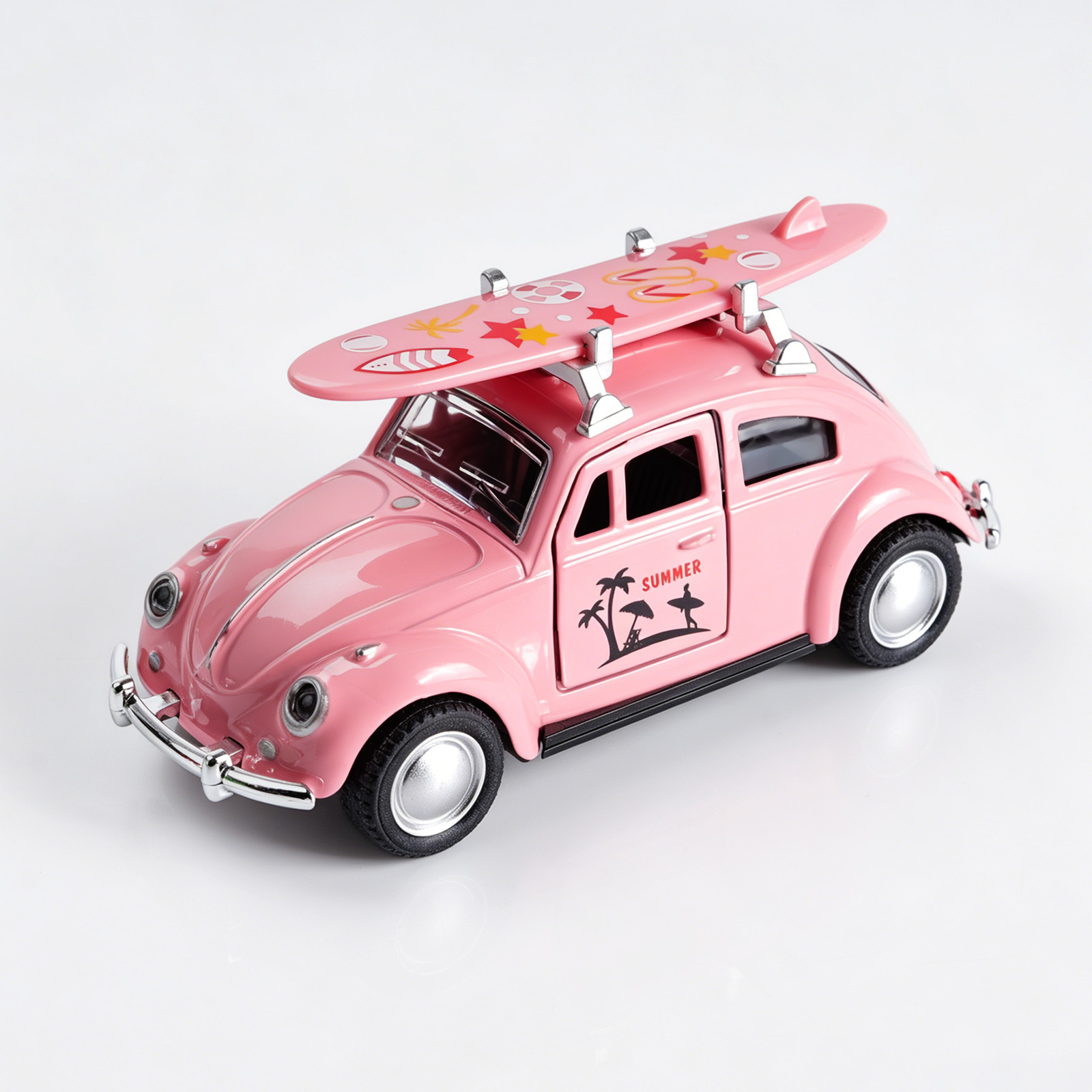 1:36 Pink Volkswagen Beetle Di - Kids Toys Cars บทวิจารณ์และราคา