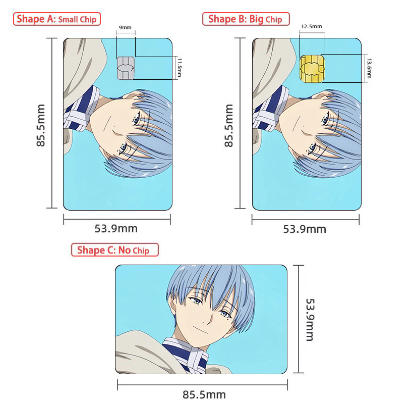 Anime Credit Card Skin Sticker - Kids Toys Jcb บทวิจารณ์และราคา