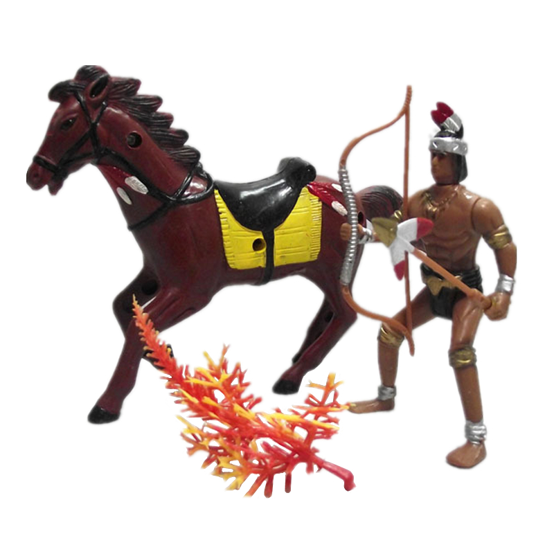 12pcs Large Indians Horse Tree - Kids Toys Horse บทวิจารณ์และราคา