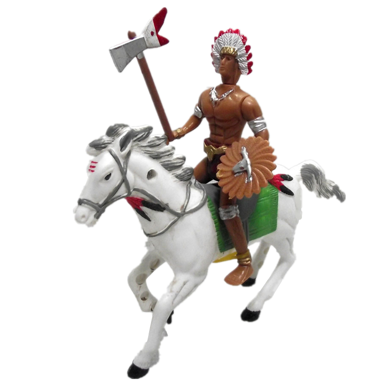 12pcs Large Indians Horse Tree - Kids Toys Horse บทวิจารณ์และราคา